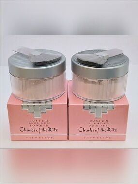 Charles of the Ritz custom blended powder- soft pink set of 2 (85)